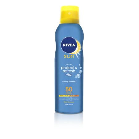นีเวีย สเปรย์กันแดดซันโพรเท็คแอนด์ไลท์ฟีล SPF50 200 มิลลิลิตร