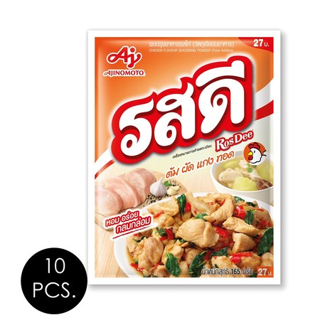 รสดีซุปผงรสไก่ 165 กรัม แพ็ก 10