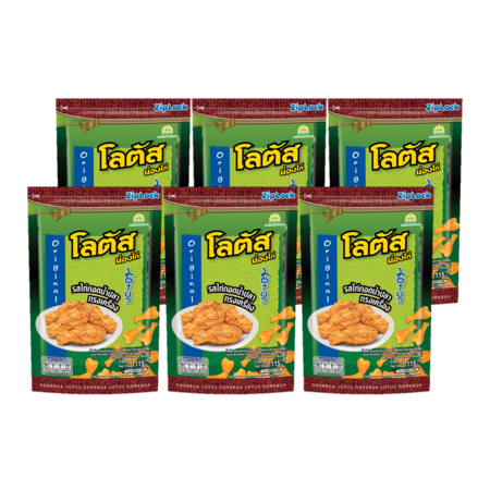 ขนมน่องไก่โลตัสรสไก่ทอดน้ำปลาทรงเครื่อง 115 กรัม (แพ็ก6)