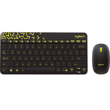 Logitech Wireless Combo Keyboard and Mouse MK240 Nano Black - Thai