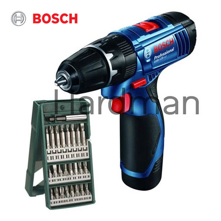 Bosch สว่านกระแทกไร้สาย 12V รุ่น GSB 120-LI พร้อมดอกไขควง X-LINE 25 ชิ้น