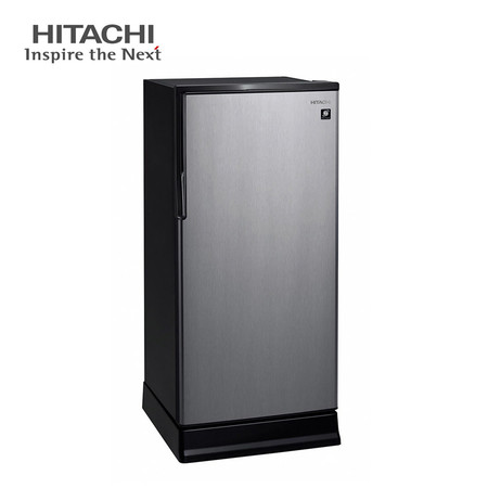 ตู้เย็น Hitachi 1 ประตู ขนาด 6.6 คิว (187 ลิตร) รุ่น R-64W (Silver Vertical)