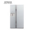 ตู้เย็น Hitachi Side By Side ระบบ inverter ขนาด 21.3 คิว (604 ลิตร) รุ่น R-S600GP2TH (GLASS SILVER)