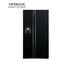 ตู้เย็น Hitachi Side By Side ระบบ inverter ขนาด 21.1 คิว (597 ลิตร) รุ่น R-M600GP2 TH (GLASS BLACK)