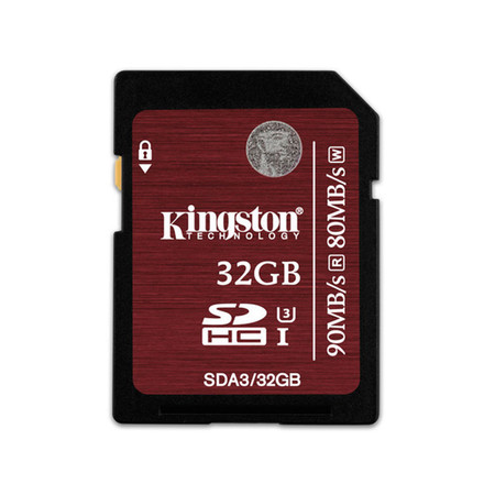 Kingston 32GB SDHC Class 10 U3 UHS-I 90r/80w MB/S (SDA3/32GB)