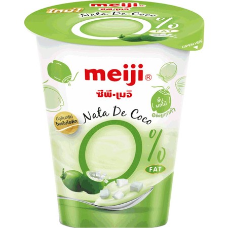 โยเกิร์ตเมจิ 0% 135 กรัม วุ้นมะพร้าว