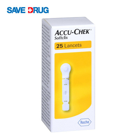 ACCU-CHEK SOFTCLIX LANCETS 25'S อุปกรณ์ตรวจวัดระดับน้ำตาล