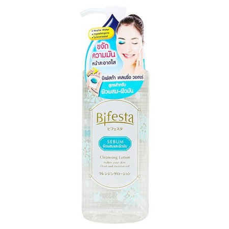 Bifesta Cleansing Lotion Sebum 300 ml.