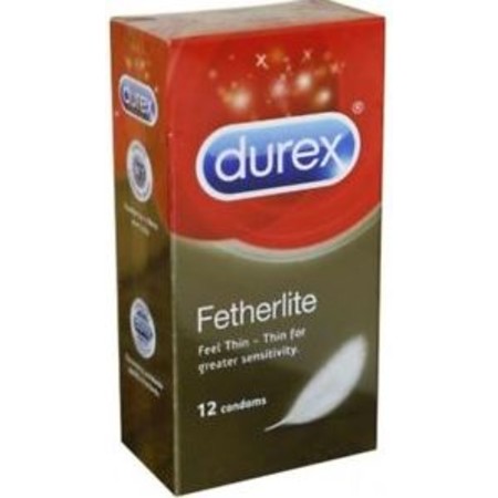 DUREX FETHERLITE 12 ชิ้น ขนาด 52.5 มม.