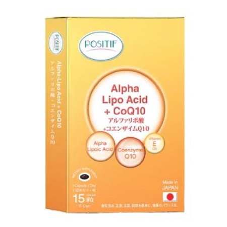 POSITIF ALPHA LIPO ACID + COQ10 (15'S)