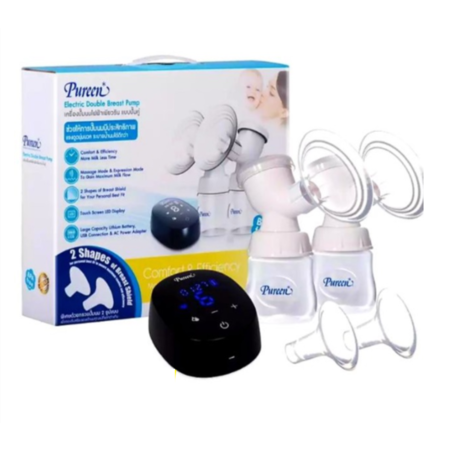Pureen Electric Double Breast Pump เครื่องปั๊มนมไฟฟ้าเพียวรีนแบบปั๊มคู่ (BPA Free)