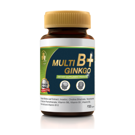 Clover Plus MULTI VITAMIN B PLUS GINKGO 30 CAP.
