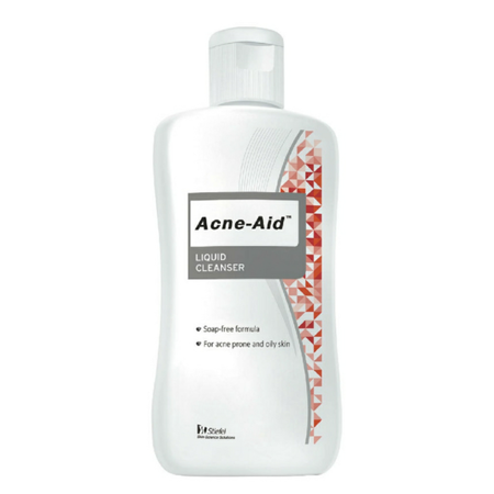 ACNE-AID LIQUID CLEANSER 100 ml (สีแดง) ผลิตภัณฑ์ทำความสะอาดผิวหน้า
