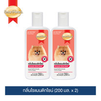 สมาร์ทฮาร์ท แชมพูกำจัดเห็บสำหรับสุนัข กลิ่นโรแมนติกไชน์ ขนาด 200 มล. แพ็ค 2 ขวด/SmartHeart Tick Dog Shampoo Romantic Shine Scent 200 ML. Pack 2
