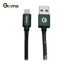 Gizmo Cable iOS Camo สายชาร์จมือถือ รุ่น GU-005 1000 มม. (Green)