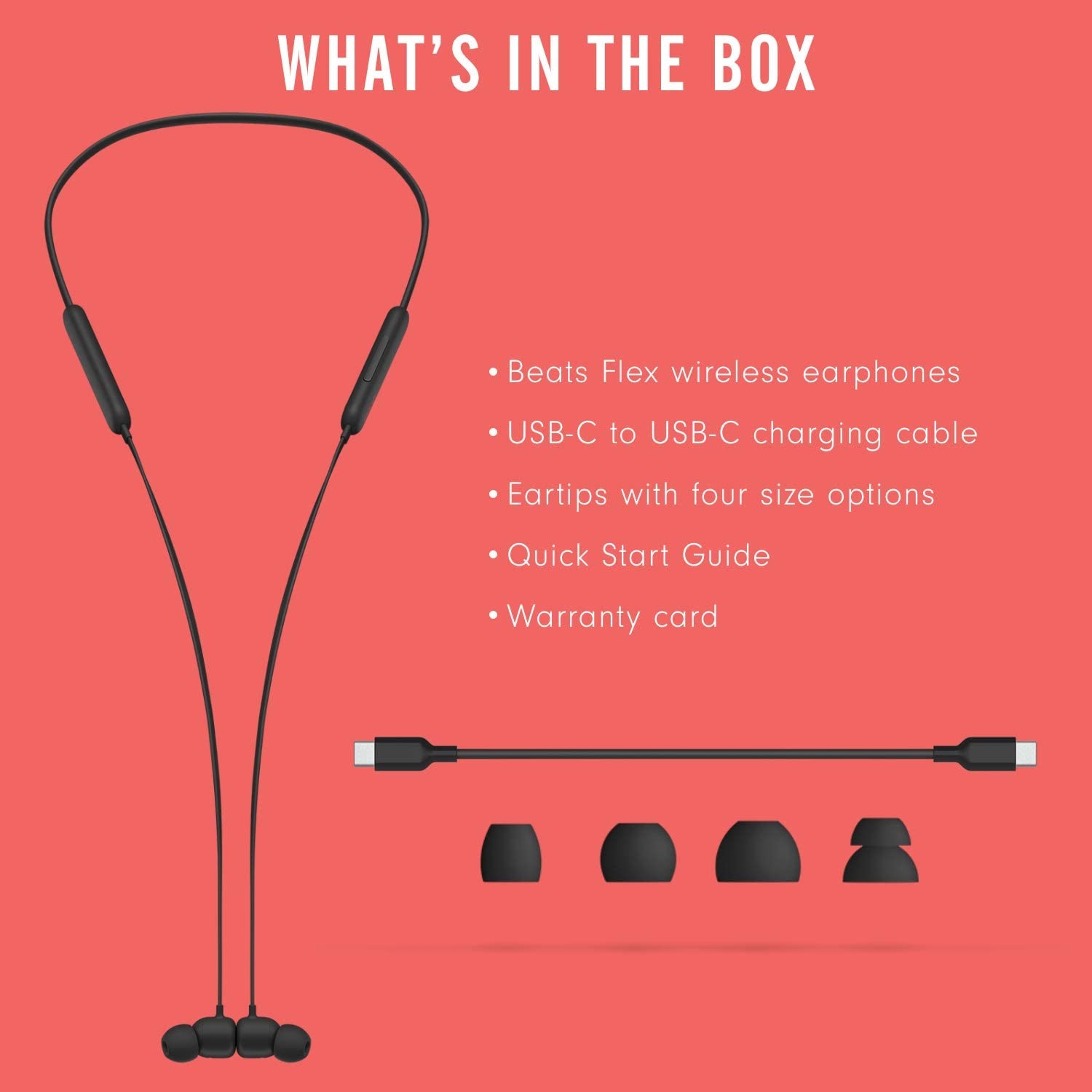 Beats หูฟังไร้สาย รุ่น Beats Flex AllDay In Ear Wireless Earphones