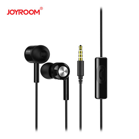 หูฟัง Joyroom E102-S Earphone-Black