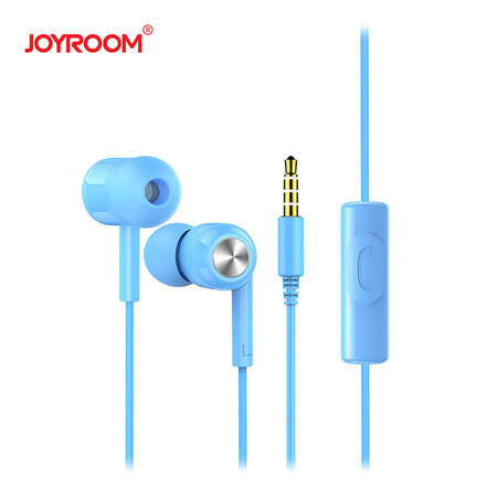 หูฟัง Joyroom E102-S Earphone-Blue