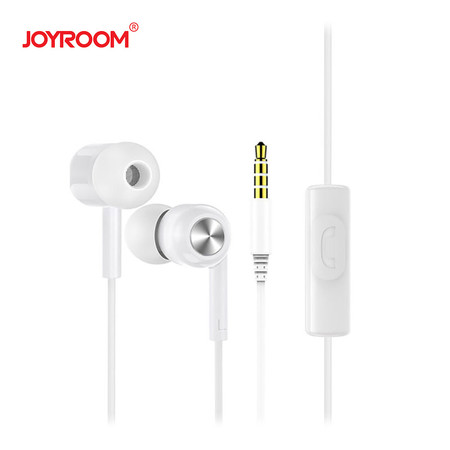 หูฟัง Joyroom E102-S Earphone-White