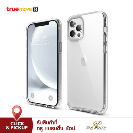 ELAGO เคส สำหรับ iPhone 12 Pro Hybrid Clear Case