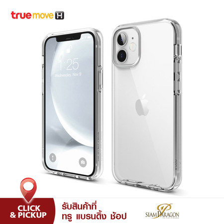 ELAGO เคส สำหรับ iPhone 12 mini Hybrid Clear Case