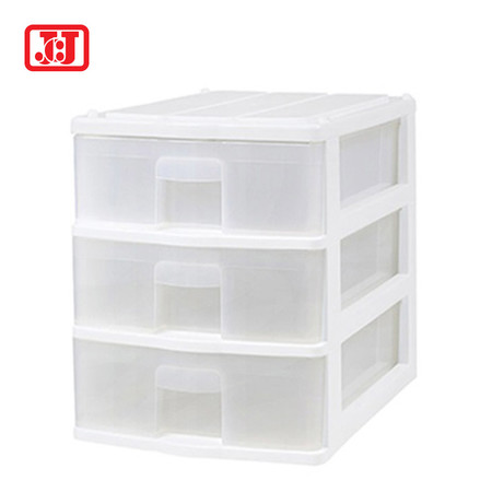 JCJ ตู้เก็บของ (เล็ก) 3 ชั้น รุ่น 2823 - สีขาว