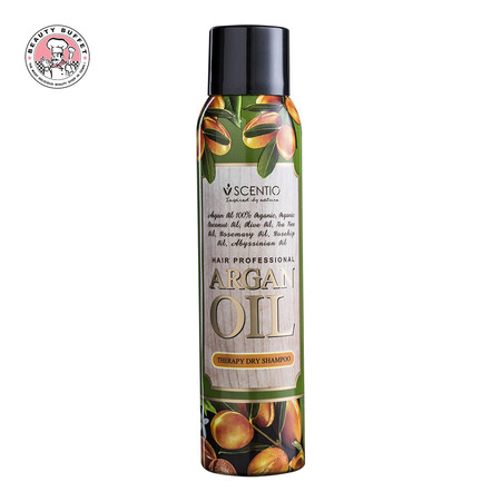 SCENTIO HAIR PROFESSIONAL ARGAN OIL THERAPY DRY SHAMPOO