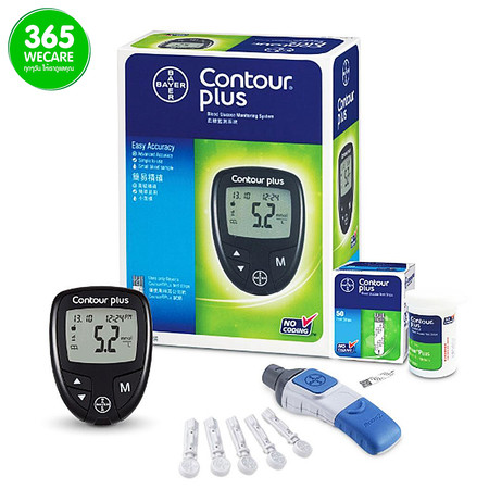 CONTOUR Plus ชุดเครื่องตรวจน้ำตาลคอนทัวร์