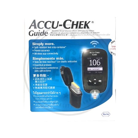 ฟรี ของแถม เมื่อซื้อ ACCU-CHEK Guide ชุดเครื่องตรวจน้ำตาลในเลือด