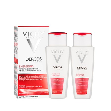 แพ็คคู่ VICHY Dercos Hair Shampoo Aminexil