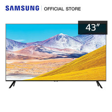 Samsung Crystal UHD 4K Smart TV UA43TU8000KXXT ขนาด 43 Inch