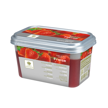 Ravifruit FZ Puree Strawberry (sweetened 10%) 1kg. (Imported)