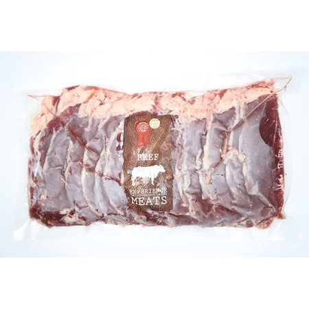 Carne Meats Raw AUS FZ SLICED A STRIPLOIN 1 KG.