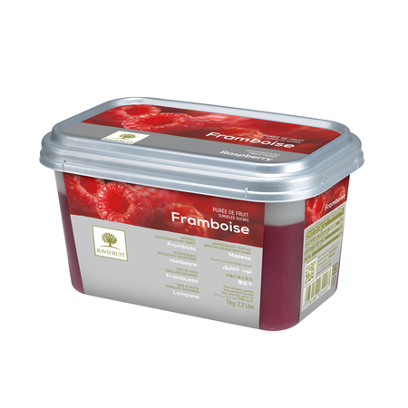 Ravifruit FZ Puree Raspberry (sweetened 10%) 1kg.