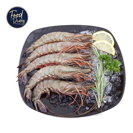 Frozen Raw Whole Tiger Shrimp Head On 13/15