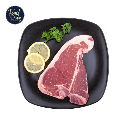 Teys Riverine AUS T-Bone C/Cut เนื้อสันนอกวัวติดกระดูก 350 G.