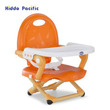 Chicco เก้าอี้ทานข้าวสำหรับเด็ก Pocket Snack Booster Seat - Mandarino