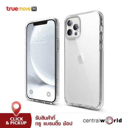 ELAGO เคส สำหรับ iPhone 12 Pro Hybrid Clear Case
