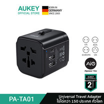 Aukey Universal Travel Adapter With USB-C and USB-A Ports PA-TA01