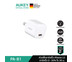 AUKEY PA-B1 หัวปลั๊กชาร์จเร็ว iPhone 12 / 12 Mini /12 Pro / 12 Pro Max 20W Power Delivery หัวชาร์จ PD รุ่น PA-B1