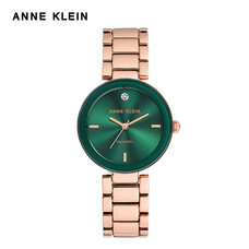 Anne Klein นาฬิกาข้อมือผู้หญิง AK-AK-1362GNRG สี Rose Gold, Green