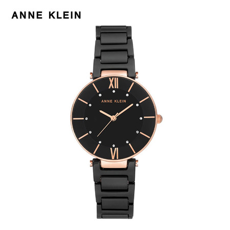 Anne Klein นาฬิกาข้อมือผู้หญิง AK-AK-3266BKRG