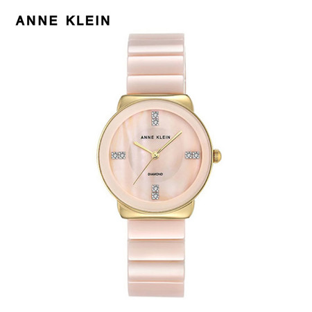 Anne Klein นาฬิกาข้อมือผู้หญิง AK-AK-2714LPGB สี Pink