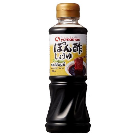 Yamamori ยามาโมริ ซอสปอนซึ (yamamori ponzu shoyu) ขนาด 220 มล. SKU 151975
