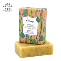 KRAAM - Peppermint & Lemongrass Cleansing Body Soap Bar