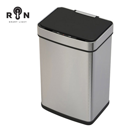 RIN ถังขยะเซ็นเซอร์เปิดปิดอัตโนมัติ Stainless ความจุ 50 ลิตร