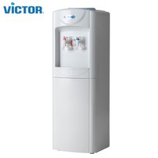Victor ตู้กดน้ำ ตู้ทำน้ำเย็น-น้ำร้อน พลาสติก 2 ก็อก รุ่น VT-235 กำลังไฟ 86 วัตต์ รับประกันคอมเพรสเซอร์ 5 ปี เครื่องกดน้ำร้อน-เย็น
