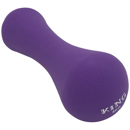 KING ดัมเบลแอโรบิคหุ้ม Neoprene 2.0กก. ม่วง (อัน)