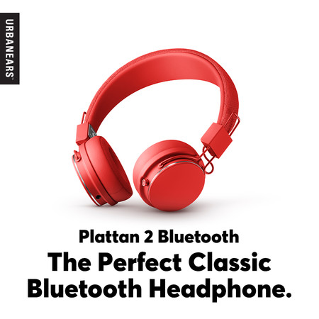 หูฟัง On-Ear Urbanears รุ่น Plattan 2 Bluetooth - Tomato