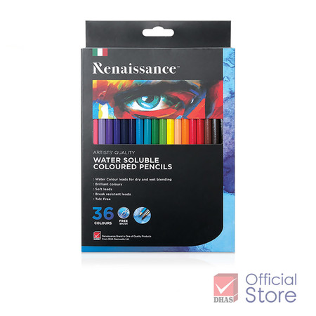 Renaissance เรนาซองซ์ ดินสอสี ระบายน้ำ 36 สี